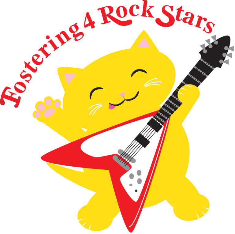 rock stars with cats