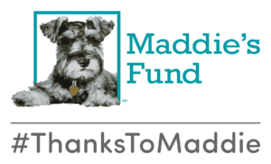 Maddie's Fund #ThanksToMaddie Logo
